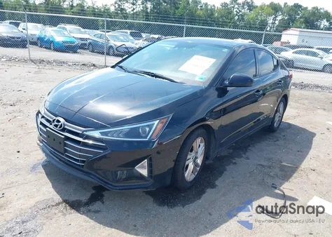2020 Hyundai Elantra Value Edition из США, поврежденный, VIN 5NPD84LFXLH508811